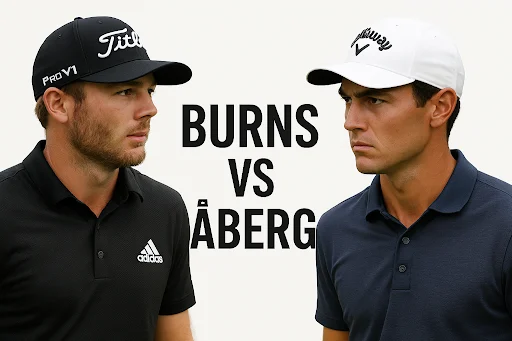 Ryder Cup 2025 – Sam Burns vs Ludvig Åberg Battle