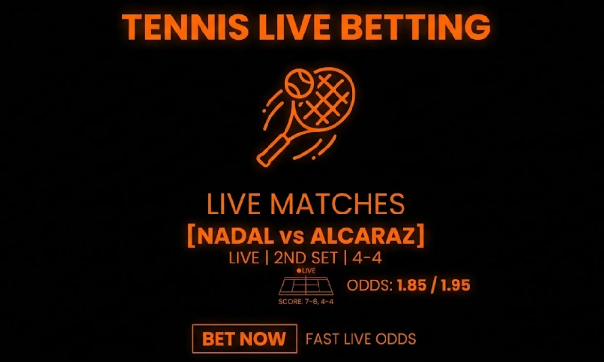 Why live betting transforms tennis 